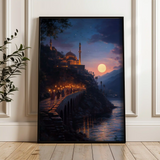 Orientalist 121 Canvas Art 90 x 60 cm / Stretched on hidden frame