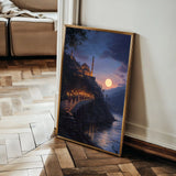 Orientalist 121 Canvas Art 90 x 60 cm / Stretched on hidden frame