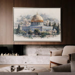 Palestine 121 Canvas Art 60 x 40 cm / Stretched on hidden frame