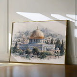 Palestine 121 Canvas Art 60 x 40 cm / Stretched on hidden frame
