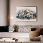 Palestine 121 Canvas Art 60 x 40 cm / Stretched on hidden frame