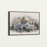 Palestine 121 Canvas Art 60 x 40 cm / Stretched on hidden frame