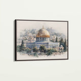 Palestine 121 Canvas Art 60 x 40 cm / Stretched on hidden frame
