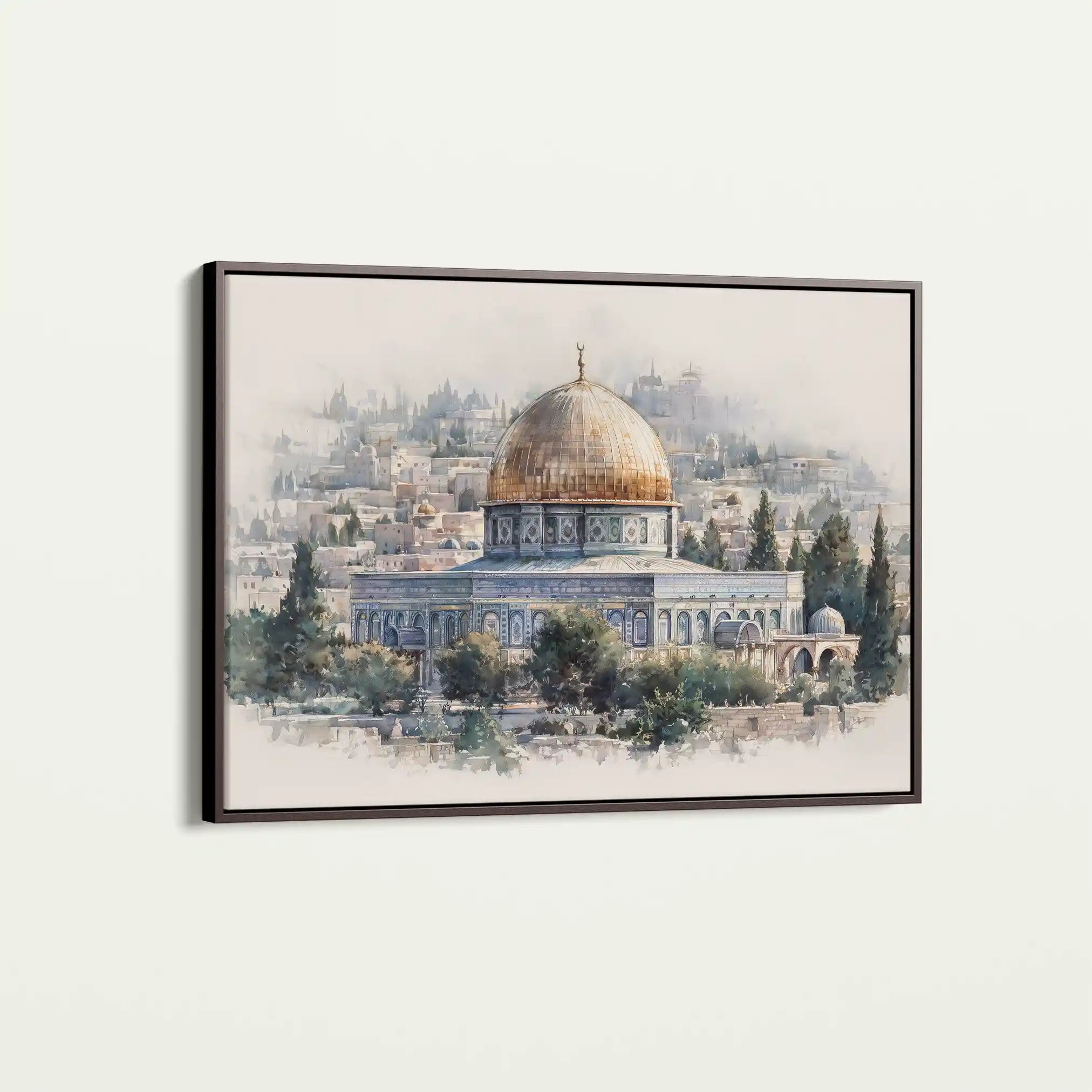 Palestine 121 Canvas Art 60 x 40 cm / Stretched on hidden frame