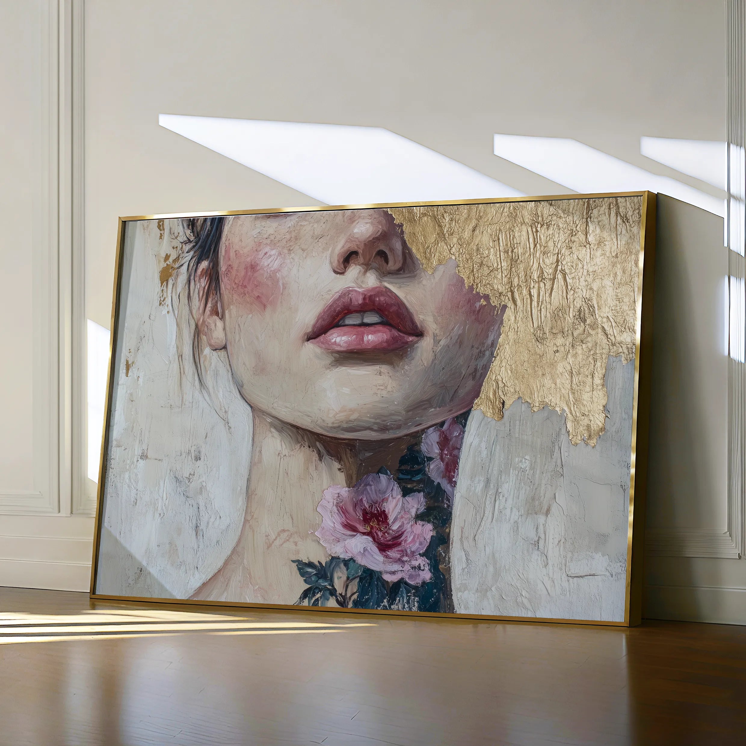 Portrait Canvas Wall Art WAD121-P 90 x 60 cm / Stretched on hidden frame