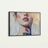 Portrait 121 Canvas Art 90 x 60 cm / Stretched on hidden frame