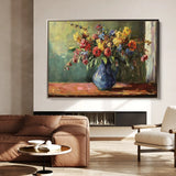 Floral Canvas Wall Art WAD1211-F 90 x 60 cm / Stretched on hidden frame
