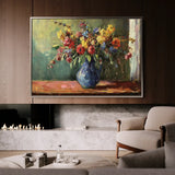 Floral Canvas Wall Art WAD1211-F 90 x 60 cm / Stretched on hidden frame