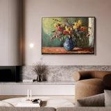 Floral Canvas Wall Art WAD1211-F 90 x 60 cm / Stretched on hidden frame