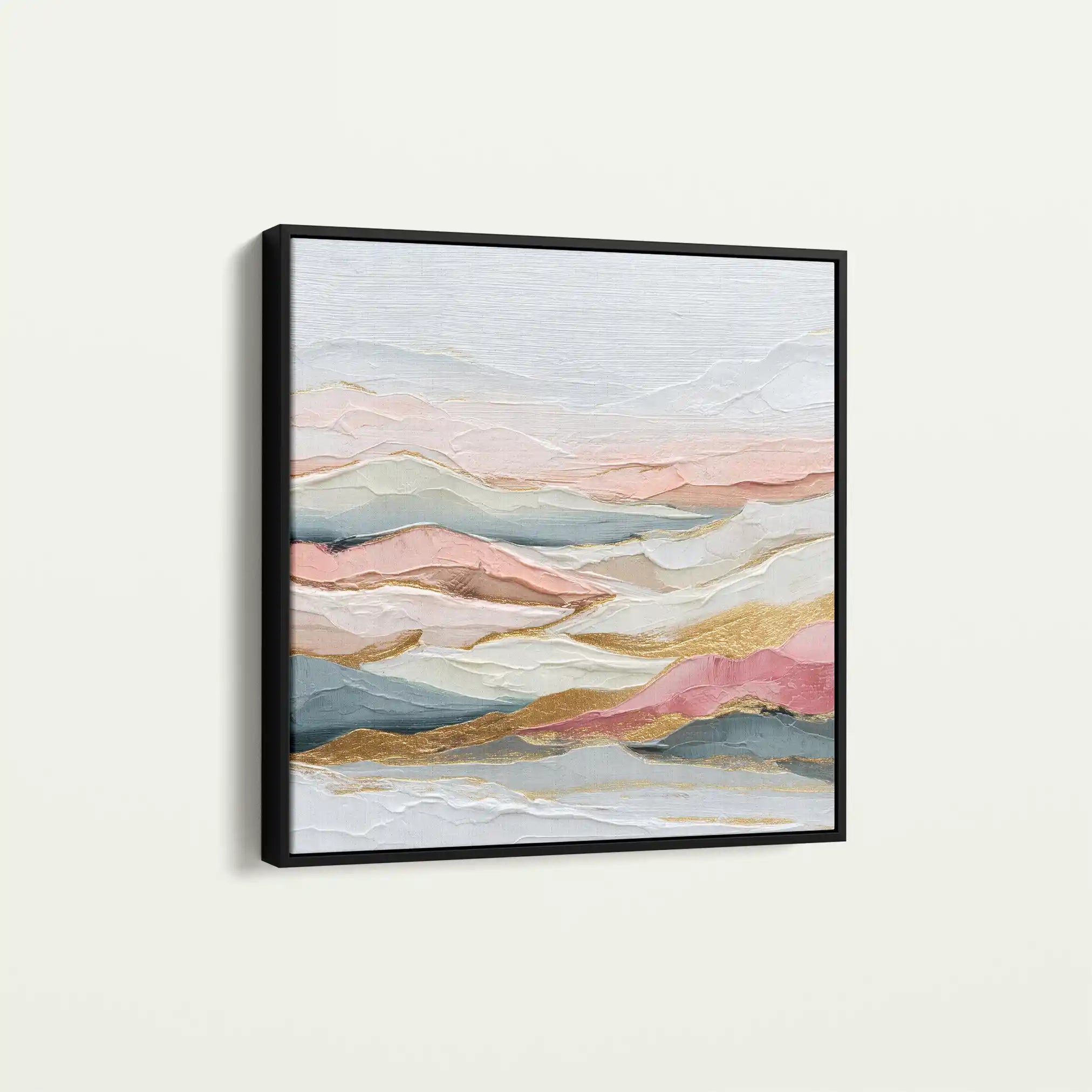 Abstract 1214 Canvas Art 60 x 60 cm / Stretched on hidden frame