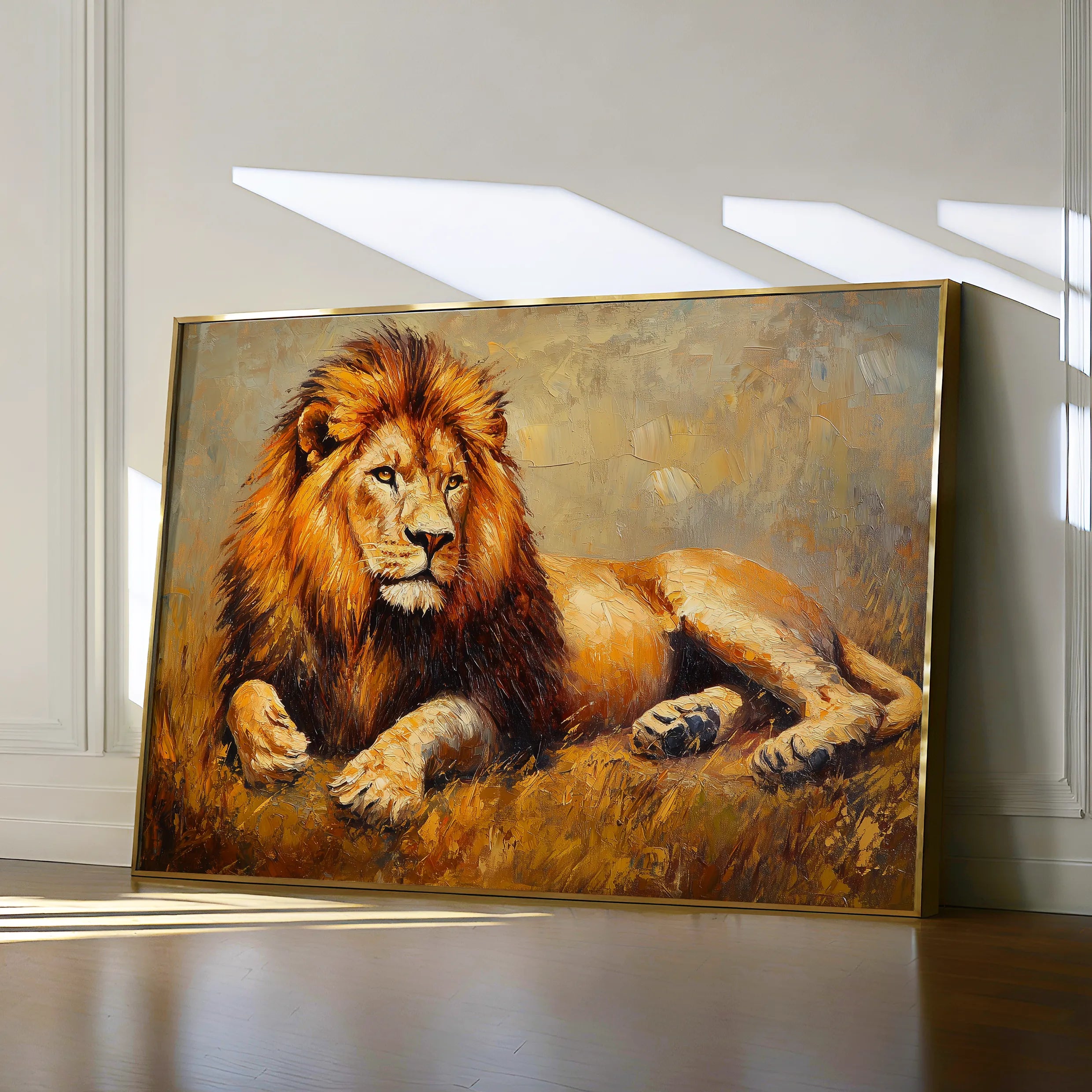 Animals Canvas Wall Art WAD122-AN 90 x 60 cm / Stretched on hidden frame