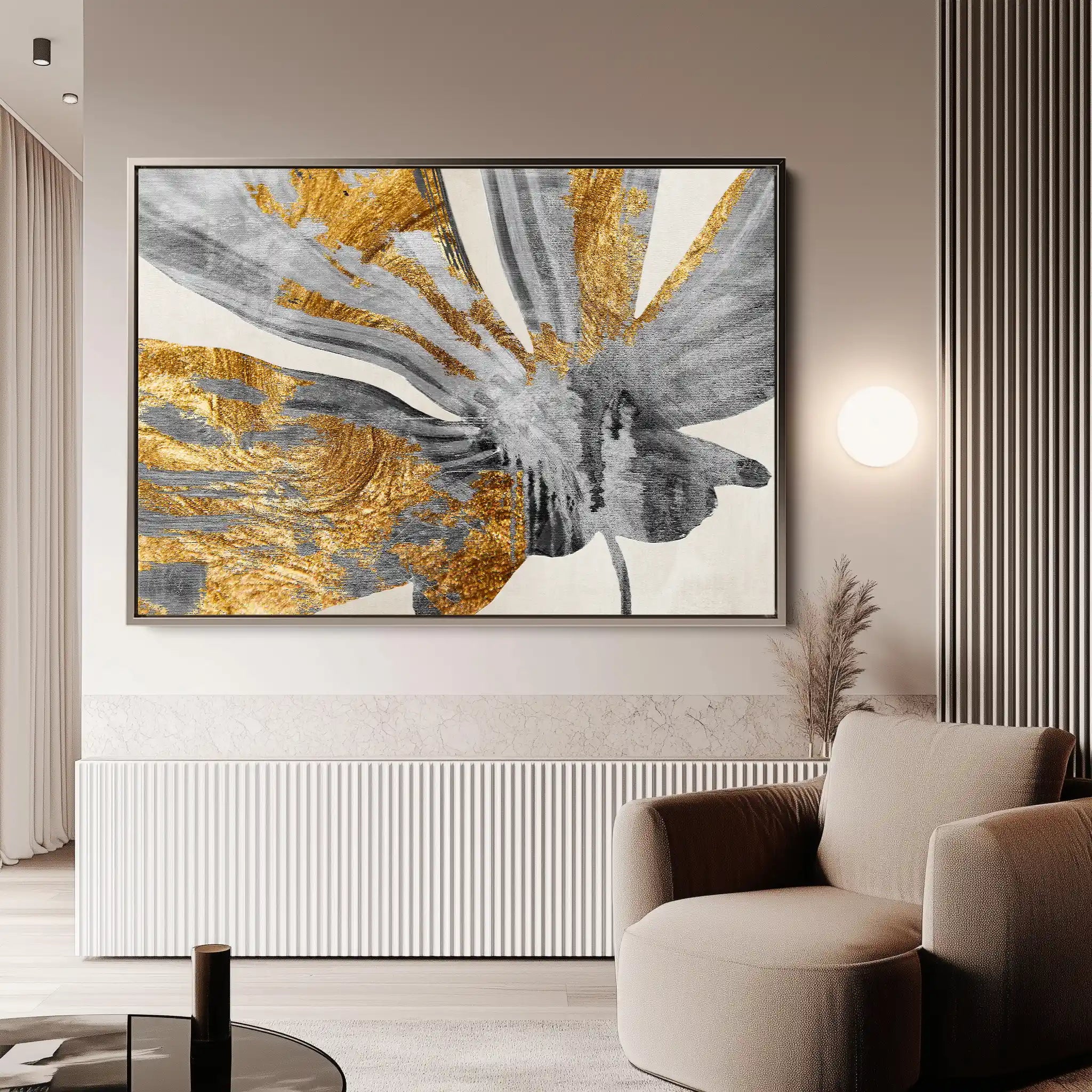 Abstract 122 Canvas Art 60 x 40 cm / Stretched on hidden frame
