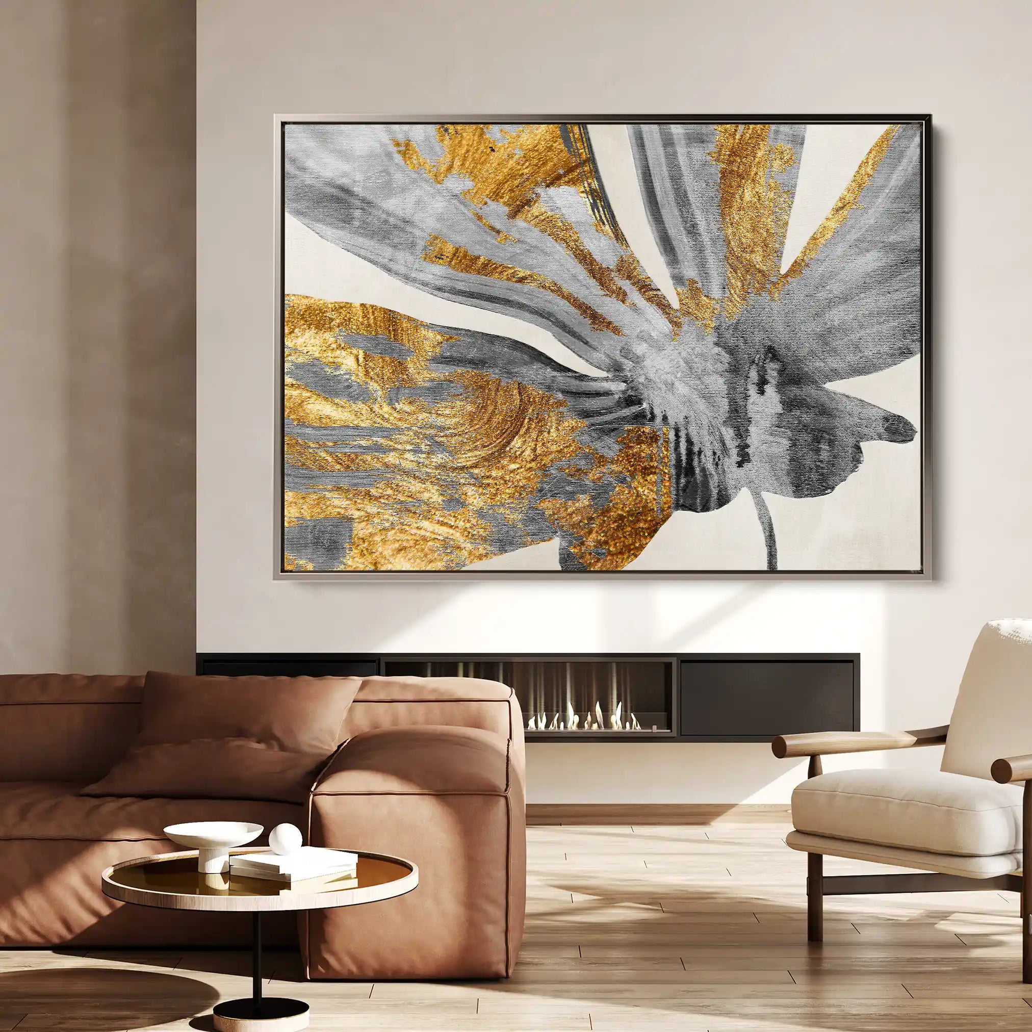 Abstract 122 Canvas Art 60 x 40 cm / Stretched on hidden frame