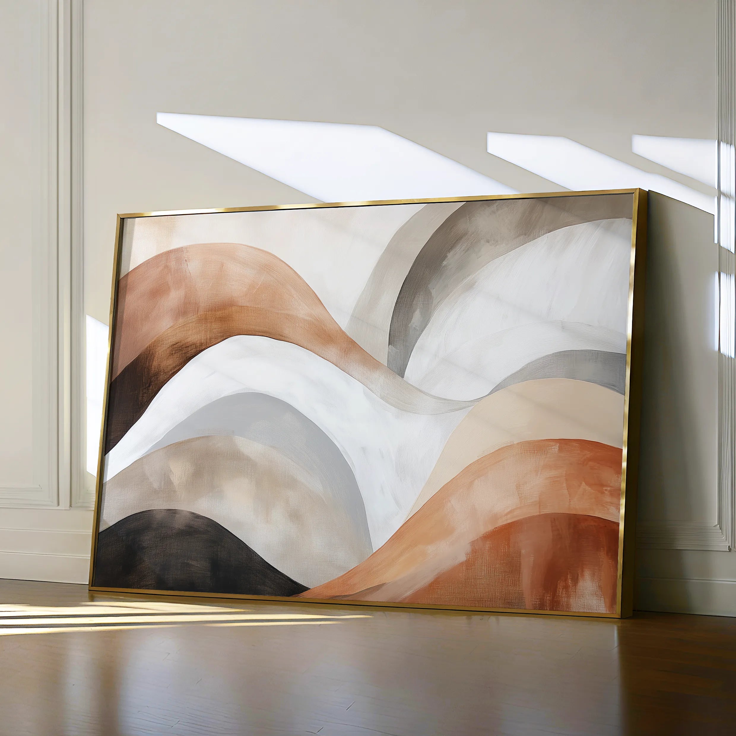 Boho Canvas Wall Art WAD122-BH 90 x 60 cm / Stretched on hidden frame