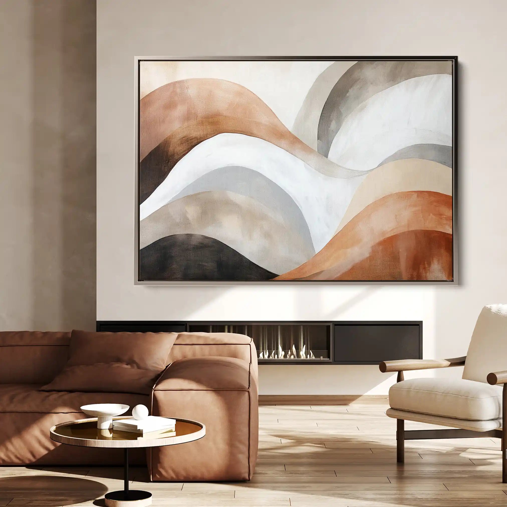 Boho 122 Canvas Art 90 x 60 cm / Stretched on hidden frame