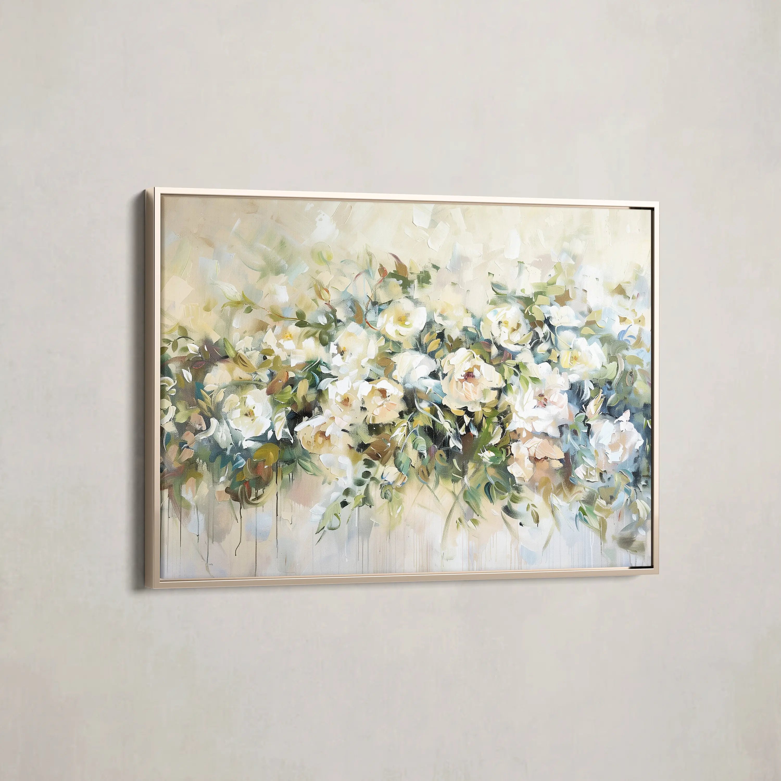 Floral Canvas Wall Art WAD122-F 90 x 60 cm / Stretched on hidden frame