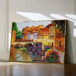 Landscape 122 Canvas Art 90 x 60 cm / Stretched on hidden frame