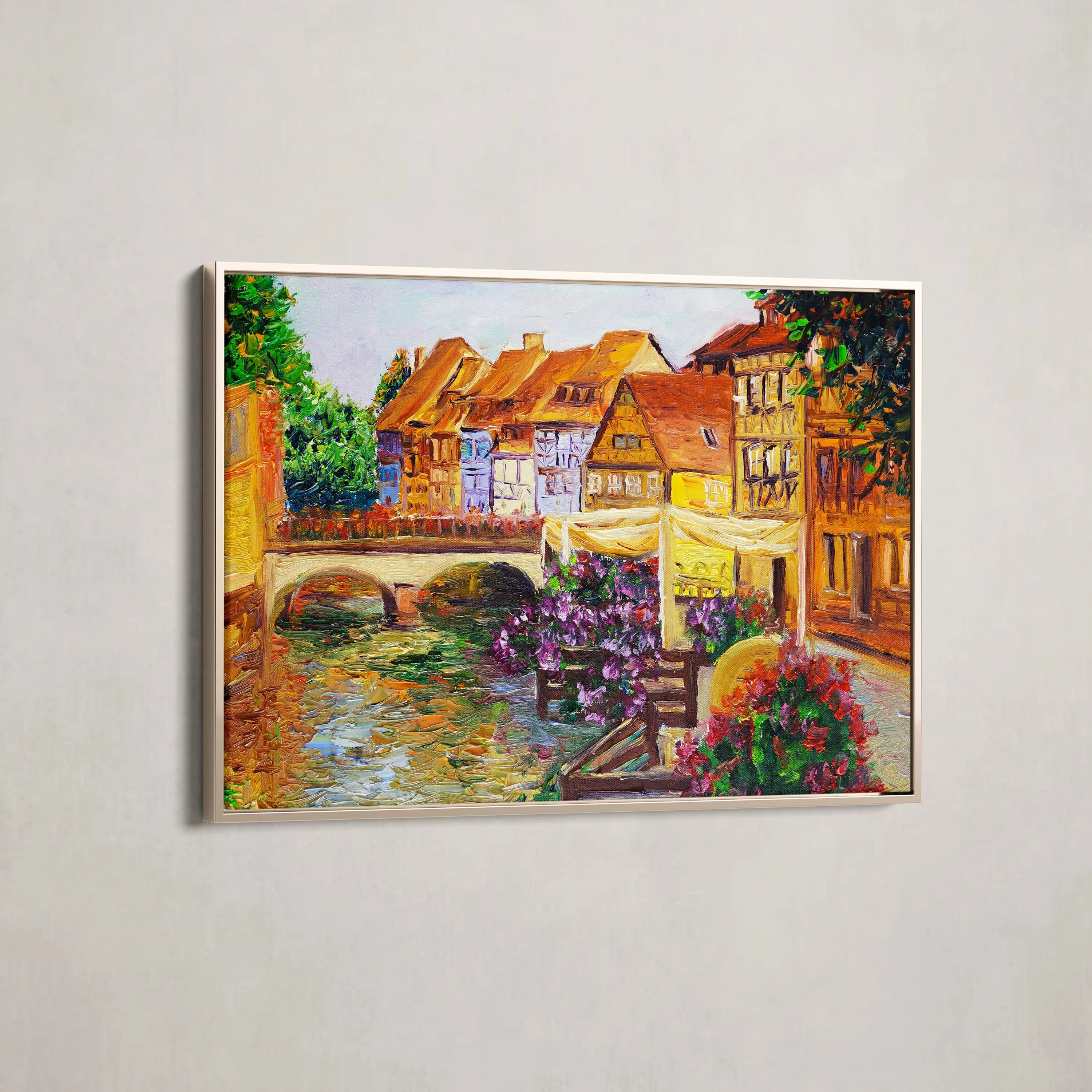 Landscape Canvas Wall Art WAD122-L 90 x 60 cm / Stretched on hidden frame