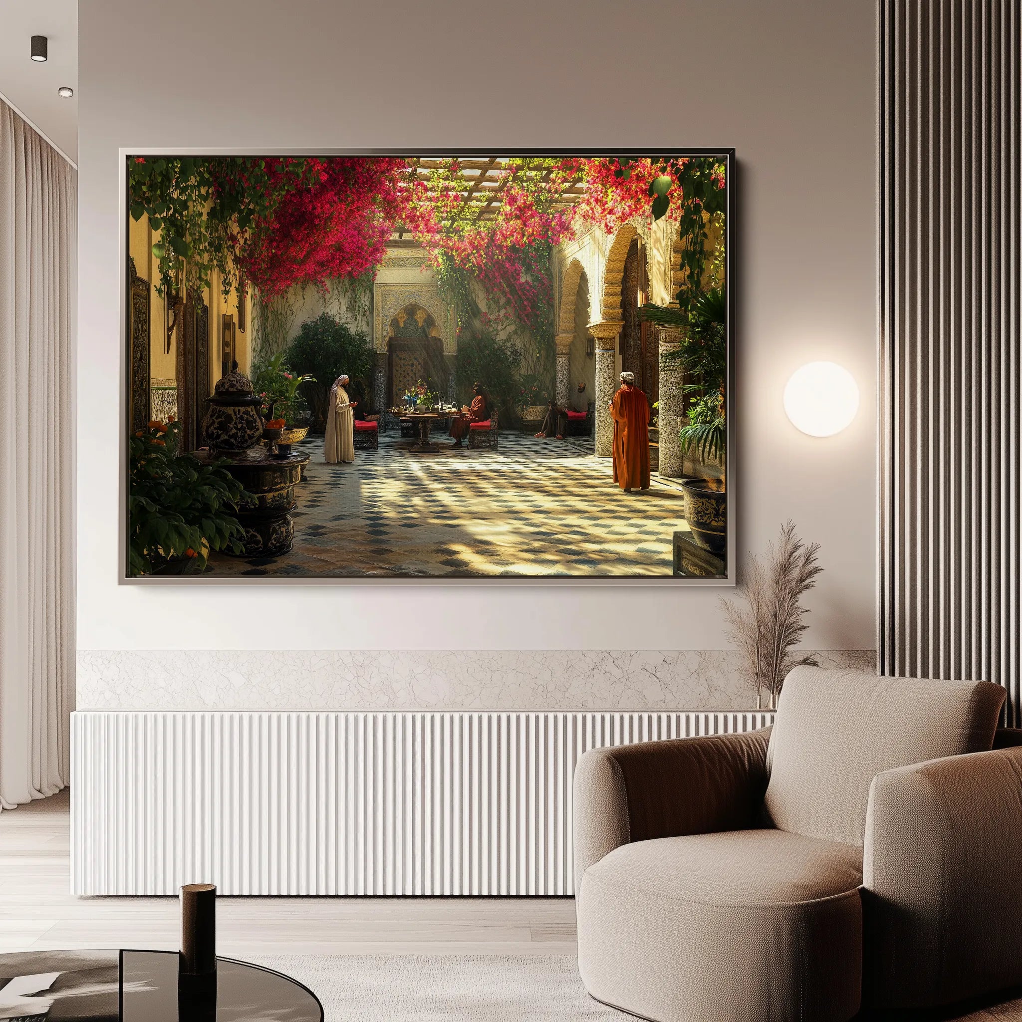 Orientalist Canvas Wall Art WAD122-OR 90 x 60 cm / Stretched on hidden frame