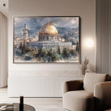 Palestine 122 Canvas Art 60 x 40 cm / Stretched on hidden frame