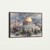 Palestine 122 Canvas Art 60 x 40 cm / Stretched on hidden frame
