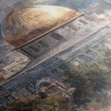 Palestine 122 Canvas Art 60 x 40 cm / Stretched on hidden frame