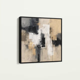 Abstract 1222 Canvas Art 60 x 60 cm / Stretched on hidden frame