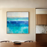 Abstract 1226 Canvas Art 60 x 60 cm / Stretched on hidden frame