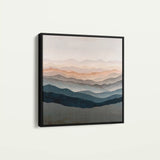 Abstract 1229 Canvas Art 60 x 60 cm / Stretched on hidden frame