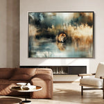 Animals 123 Canvas Art 90 x 60 cm / Stretched on hidden frame
