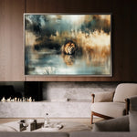 Animals 123 Canvas Art 90 x 60 cm / Stretched on hidden frame