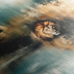 Animals 123 Canvas Art 90 x 60 cm / Stretched on hidden frame
