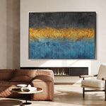 Abstract 123 Canvas Art 60 x 40 cm / Stretched on hidden frame