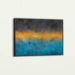 Abstract 123 Canvas Art 60 x 40 cm / Stretched on hidden frame