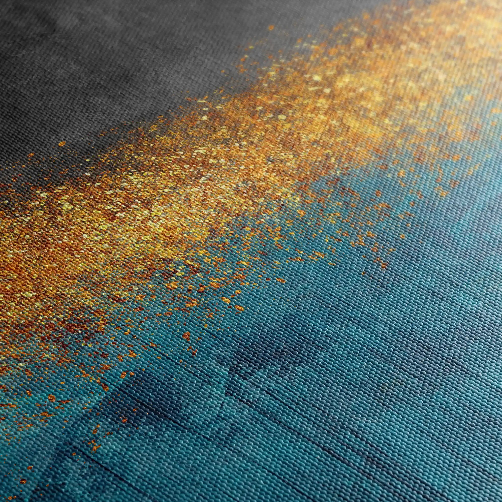 Abstract 123 Canvas Art 60 x 40 cm / Stretched on hidden frame