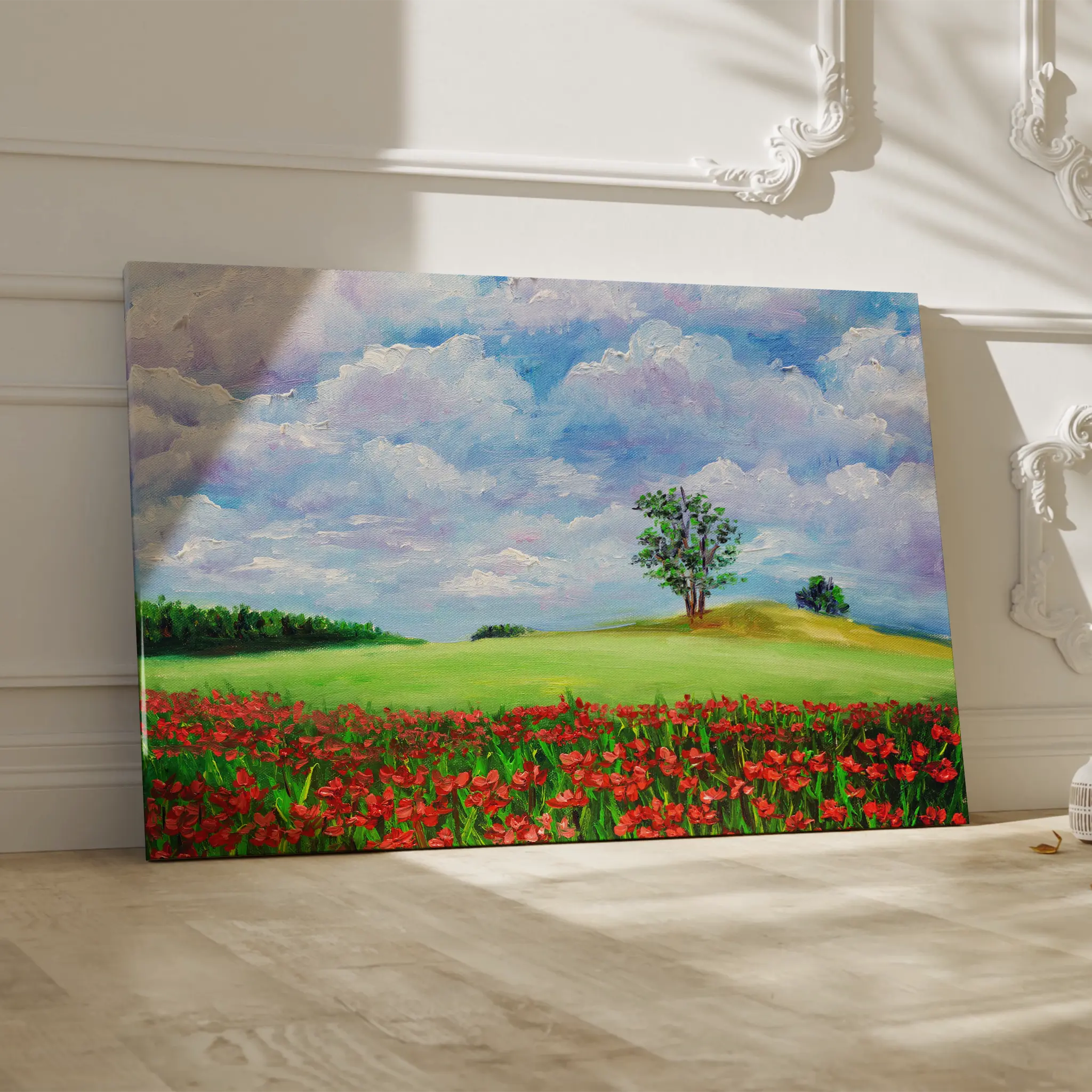 Landscape Canvas Wall Art WAD123-L 90 x 60 cm / Stretched on hidden frame