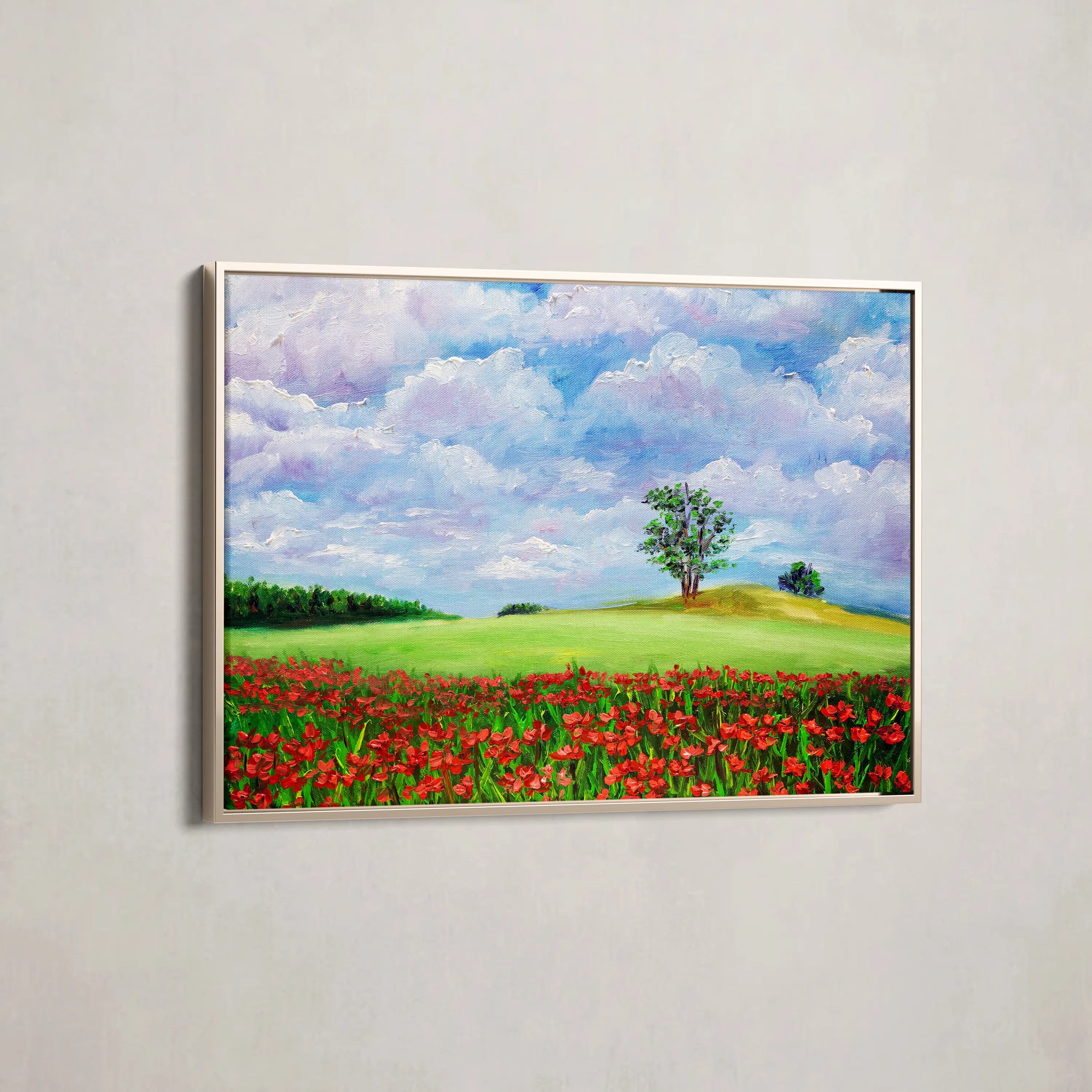 Landscape Canvas Wall Art WAD123-L 90 x 60 cm / Stretched on hidden frame