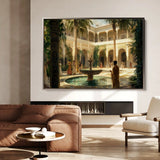 Orientalist 123 Canvas Art 90 x 60 cm / Stretched on hidden frame