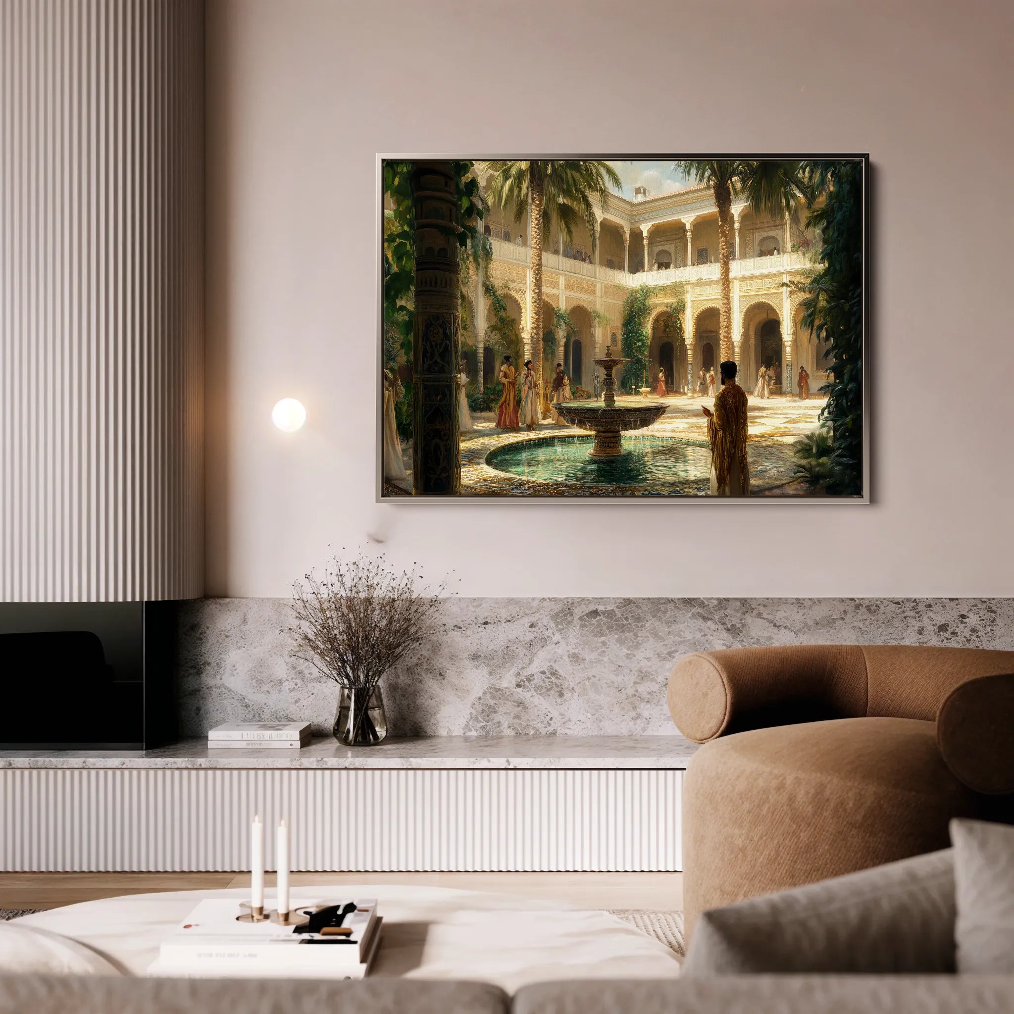 Orientalist Canvas Wall Art WAD123-OR 90 x 60 cm / Stretched on hidden frame