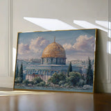 Palestine 123 Canvas Art 60 x 40 cm / Stretched on hidden frame