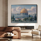 Palestine 123 Canvas Art 60 x 40 cm / Stretched on hidden frame