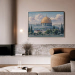 Palestine 123 Canvas Art 60 x 40 cm / Stretched on hidden frame