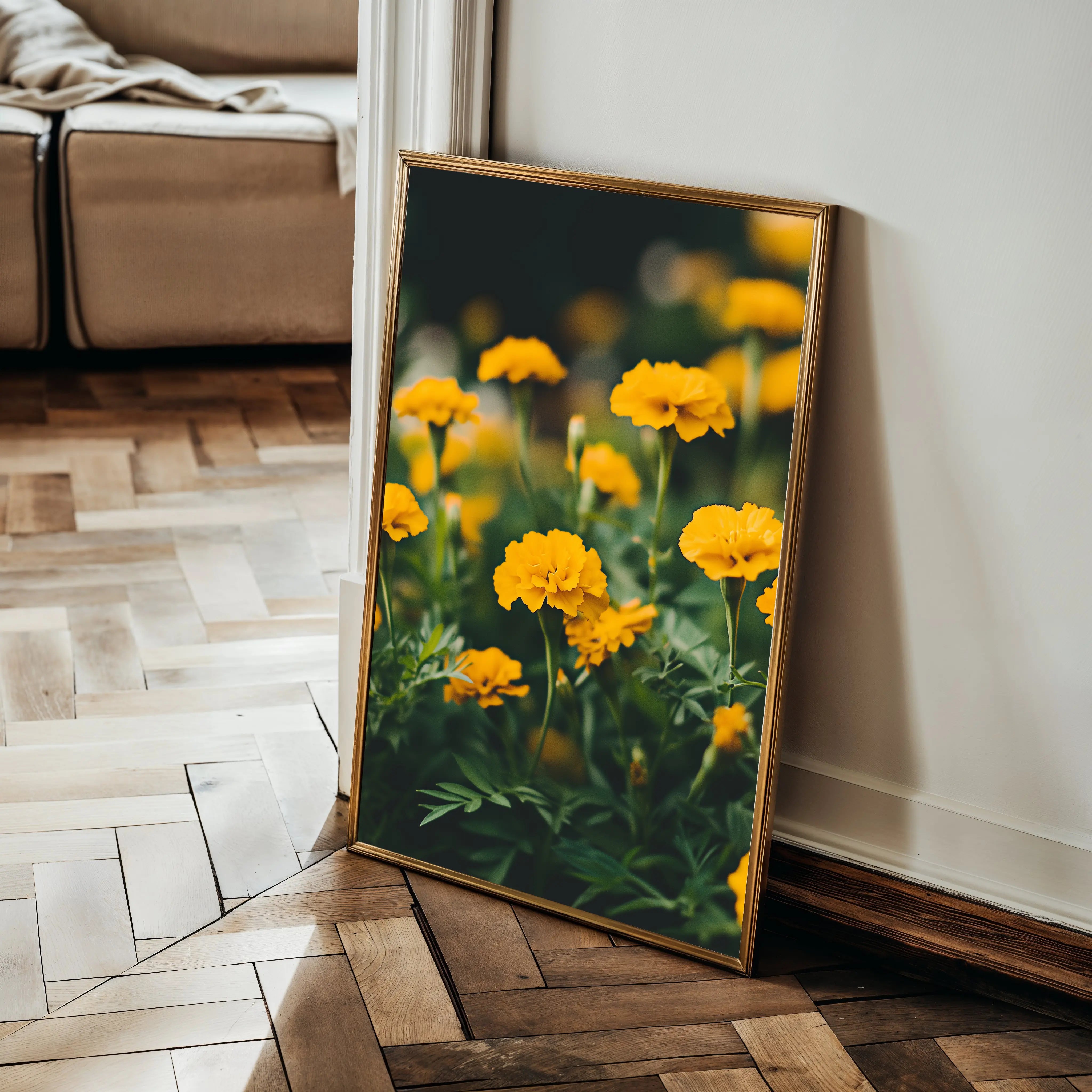 Floral Canvas Wall Art WAD1230-F 90 x 60 cm / Stretched on hidden frame