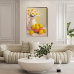 Floral Canvas Wall Art WAD1232-F 90 x 60 cm / Stretched on hidden frame