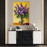 Floral Canvas Wall Art WAD1236-F 90 x 60 cm / Stretched on hidden frame