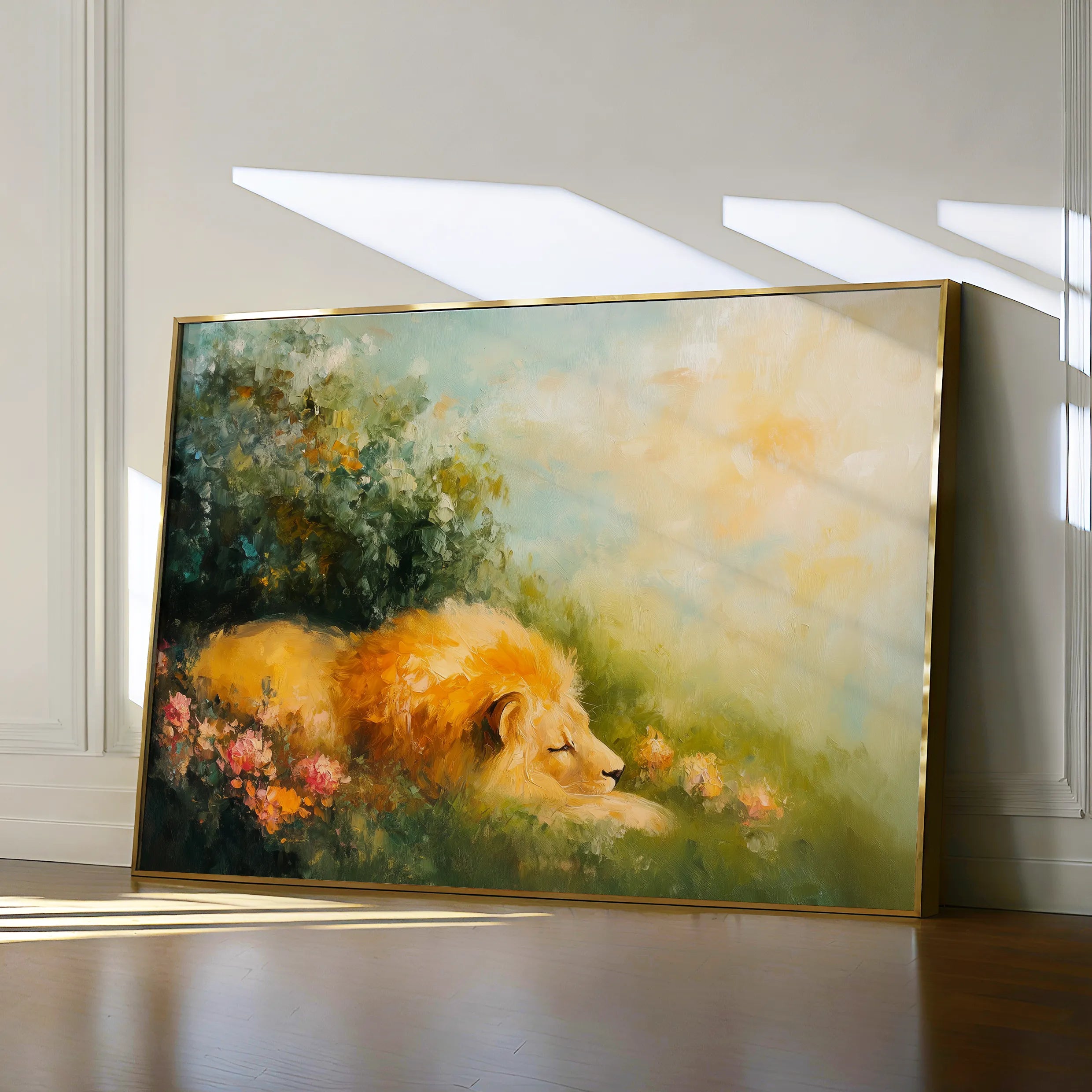 Animals Canvas Wall Art WAD124-AN 90 x 60 cm / Stretched on hidden frame