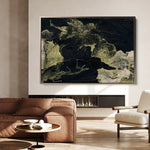 Abstract 124 Canvas Art 60 x 40 cm / Stretched on hidden frame
