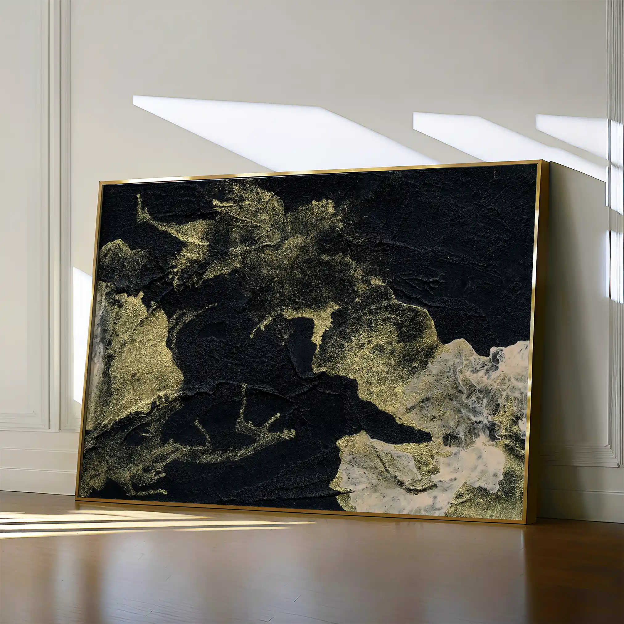 Abstract 124 Canvas Art 60 x 40 cm / Stretched on hidden frame