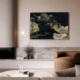 Abstract 124 Canvas Art 60 x 40 cm / Stretched on hidden frame