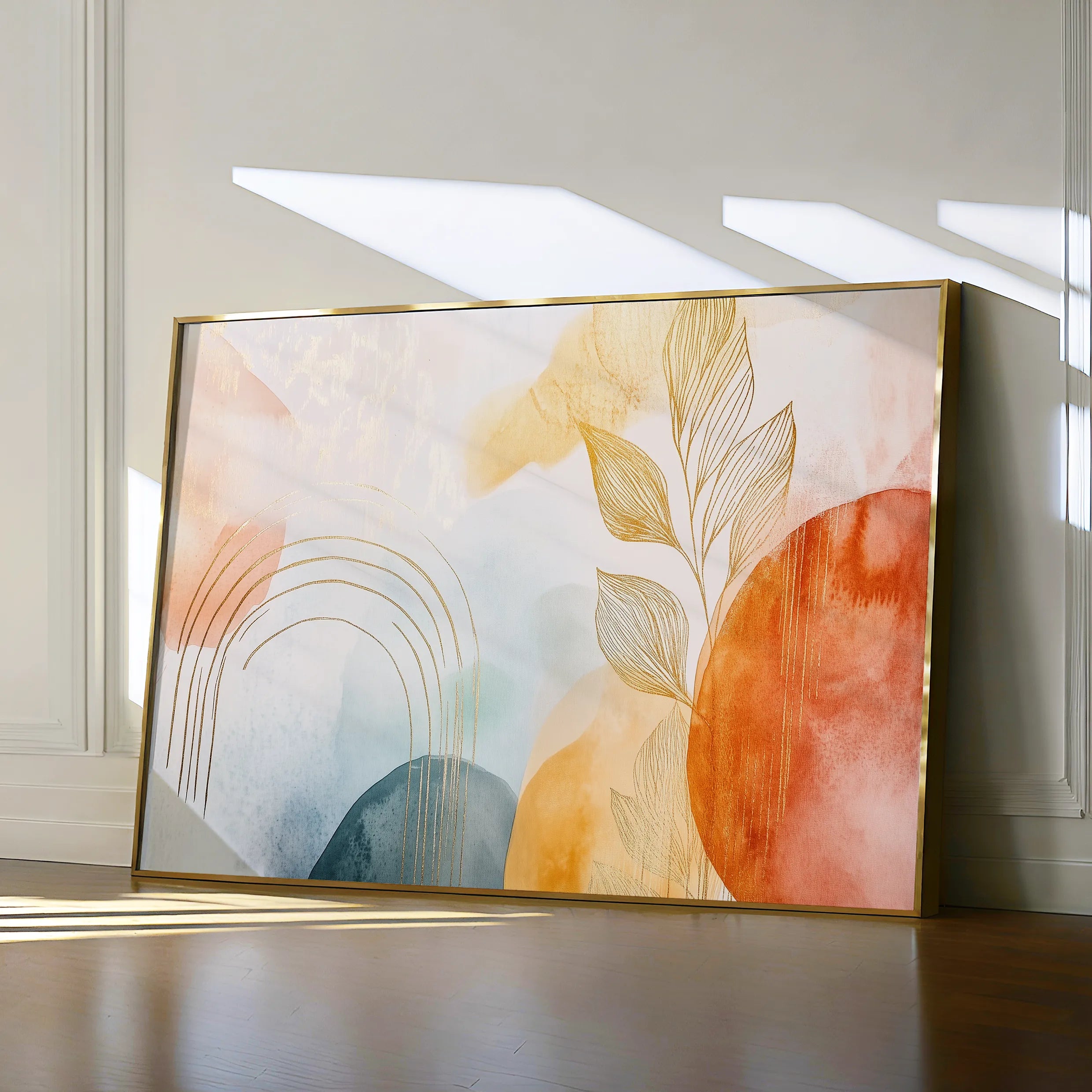 Boho Canvas Wall Art WAD124-BH 90 x 60 cm / Stretched on hidden frame